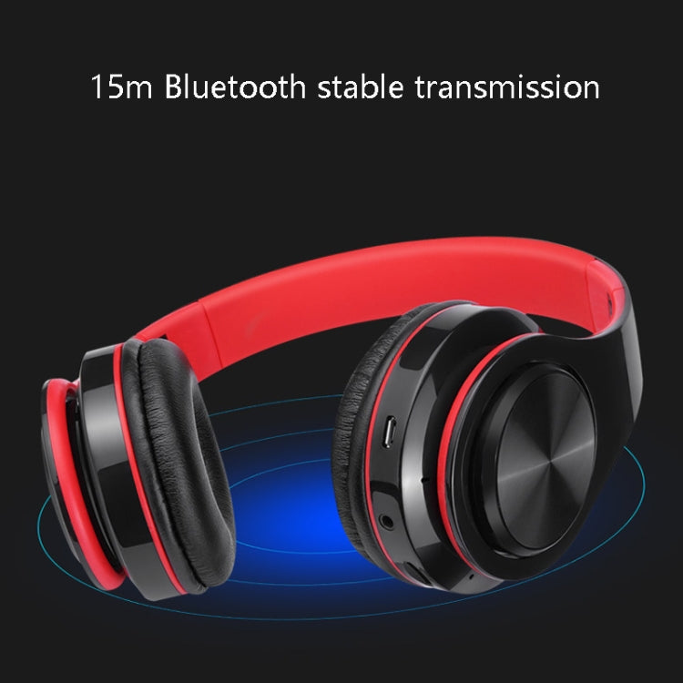 FG-69 Bluetooth Wireless Headset Subwoofer Mobile Computer Headset(Red) - Headset & Headphone by buy2fix | Online Shopping UK | buy2fix