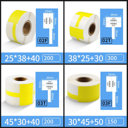 Printing Paper Cable Label For NIIMBOT B50 Labeling Machine(03T-Blue) - Printer Accessories by NIIMBOT | Online Shopping UK | buy2fix