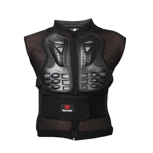 SULAITE GT-032 Motorcycle Racing Sleeveless Riding Protective Clothing, Specification: XXXL(Black) - Protective Gear by SULAITE | Online Shopping UK | buy2fix
