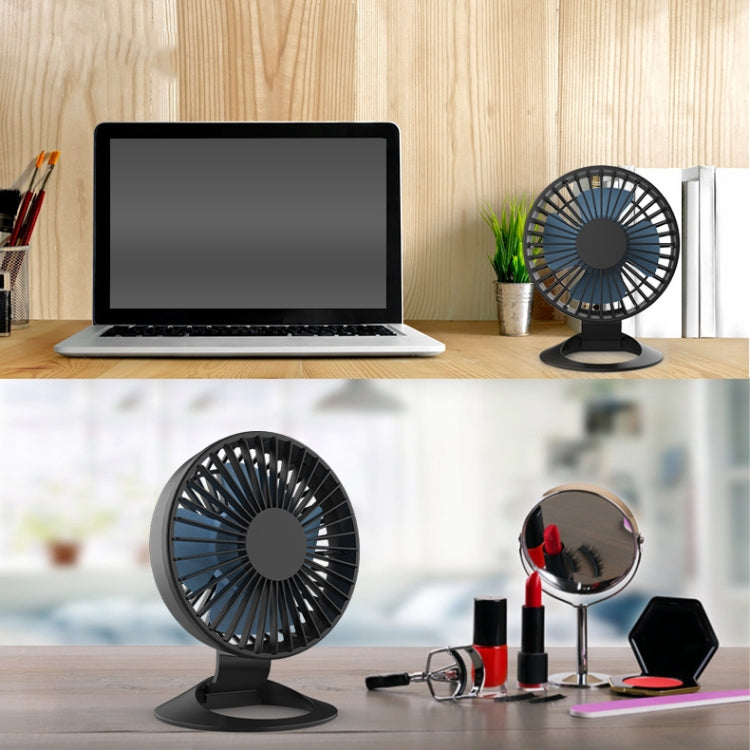 F2 Student USB Quiet Office Desktop Mini Fan, Colour: Black Without Battery - Consumer Electronics by buy2fix | Online Shopping UK | buy2fix