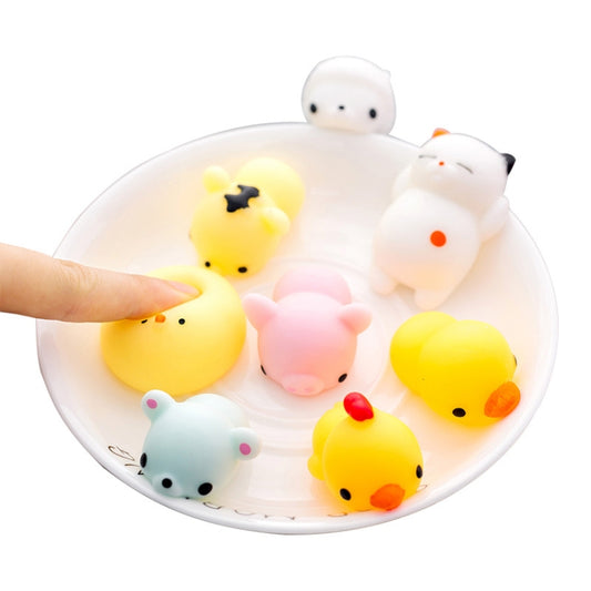 45 PCS Cute Animal Pinching Toys Tricky Toys Vent Balls, Random Delivery - Squeeze Toys by buy2fix | Online Shopping UK | buy2fix