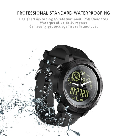 NX02 Sport Smartwatch IP67 Waterproof Support Tracker Calories Pedometer Smartwatch Stopwatch Call SMS Reminder(blue) - Smart Wear by buy2fix | Online Shopping UK | buy2fix