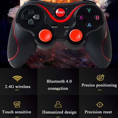 S6 Wireless Bluetooth Game Controller Handle With Bracket & Receiver For Android / IOS / PC - Controller Gamepad by buy2fix | Online Shopping UK | buy2fix