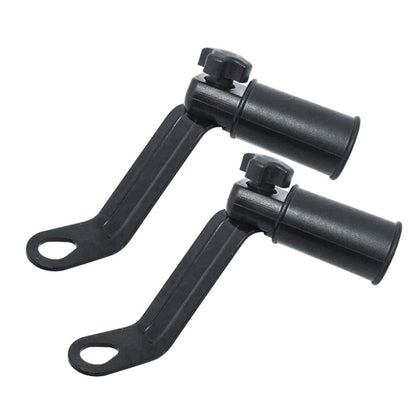 2 PCS Handle Install Transfer Frame Metal Motorcycle Rearview Mirror Fixed Bracket - Holder by buy2fix | Online Shopping UK | buy2fix