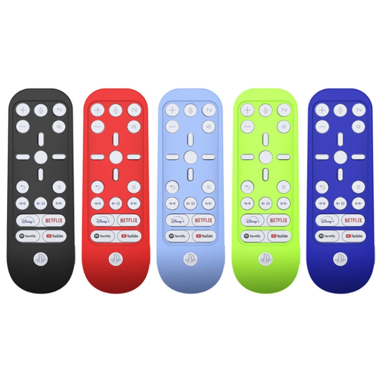 2 PCS Remote Control Silicone Protective Cover Is Suitable For PS5 Media Remote(Blue) - Cases by buy2fix | Online Shopping UK | buy2fix