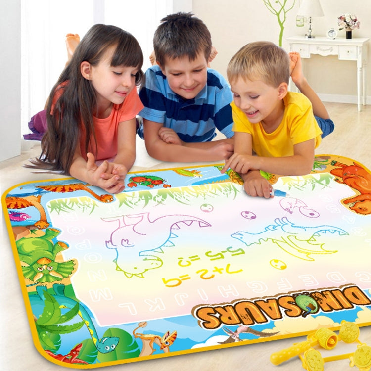 Children Luminous Magic Graffiti Water Drawing Mat, Size: 100 x 70cm, Style: 2 Pens Set - Drawing Toys by buy2fix | Online Shopping UK | buy2fix