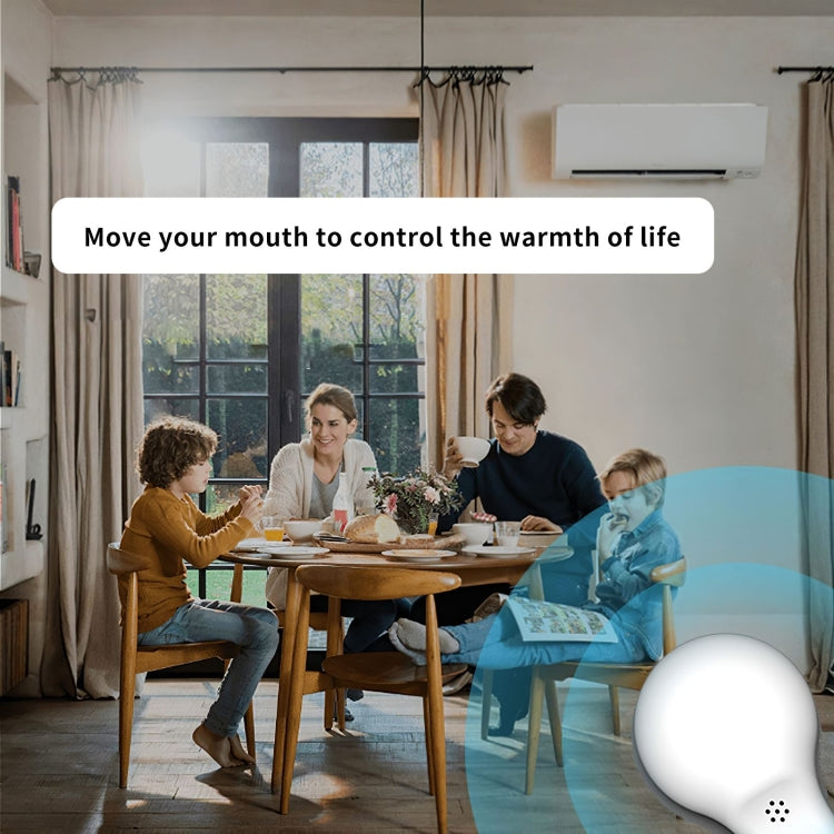 YK-166 Air Conditioner Voice Remote Control Smart AI Night Light Appliance Control TV Voice Companion(English Version) - Consumer Electronics by buy2fix | Online Shopping UK | buy2fix