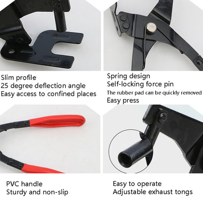 Car Exhaust Pipe Rubber Pad Removal Pliers - In Car by buy2fix | Online Shopping UK | buy2fix