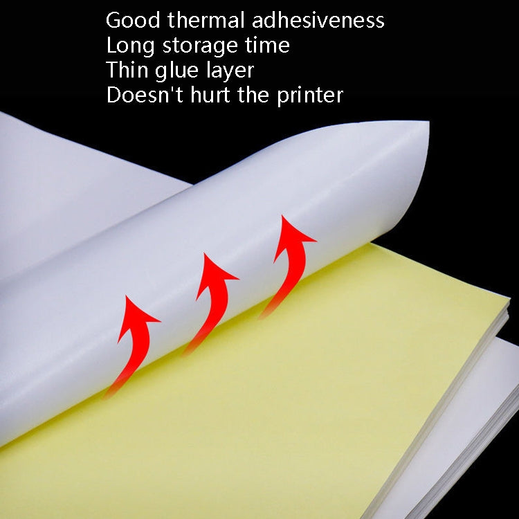 100 Sheets A4 Non-Adhesive Print Paper Blank Writing Adhesive Laser Inkjet Print Label Paper(Matte) - Consumer Electronics by buy2fix | Online Shopping UK | buy2fix