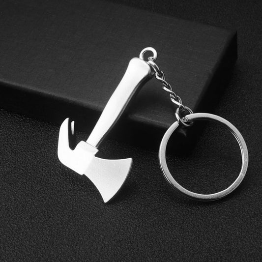 10 PCS Tool Metal Keychain Car Key Ring Pendant, Colour: H-397 Axe Claw Hammer - Key Rings by buy2fix | Online Shopping UK | buy2fix