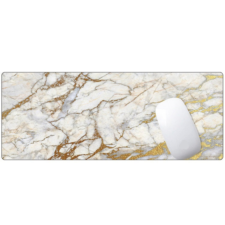 400x900x3mm Marbling Wear-Resistant Rubber Mouse Pad(Blue Crystal Marble) - Mouse Pads by buy2fix | Online Shopping UK | buy2fix