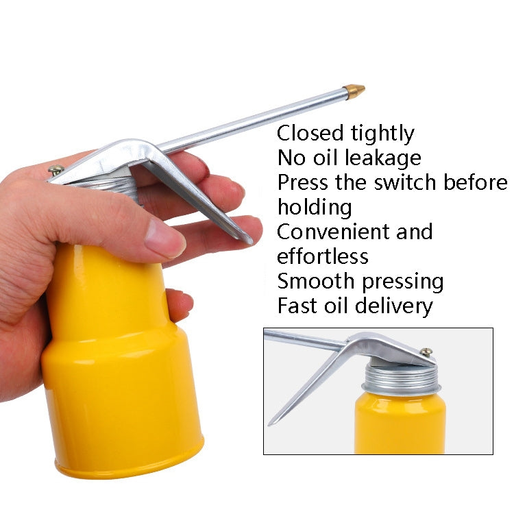 4 PCS CY-0085 Home Long Mouth Injection Device Machine Oil Pot Manual Lubrication Gear Oil Filler, Style: Transparent 250ml - In Car by buy2fix | Online Shopping UK | buy2fix