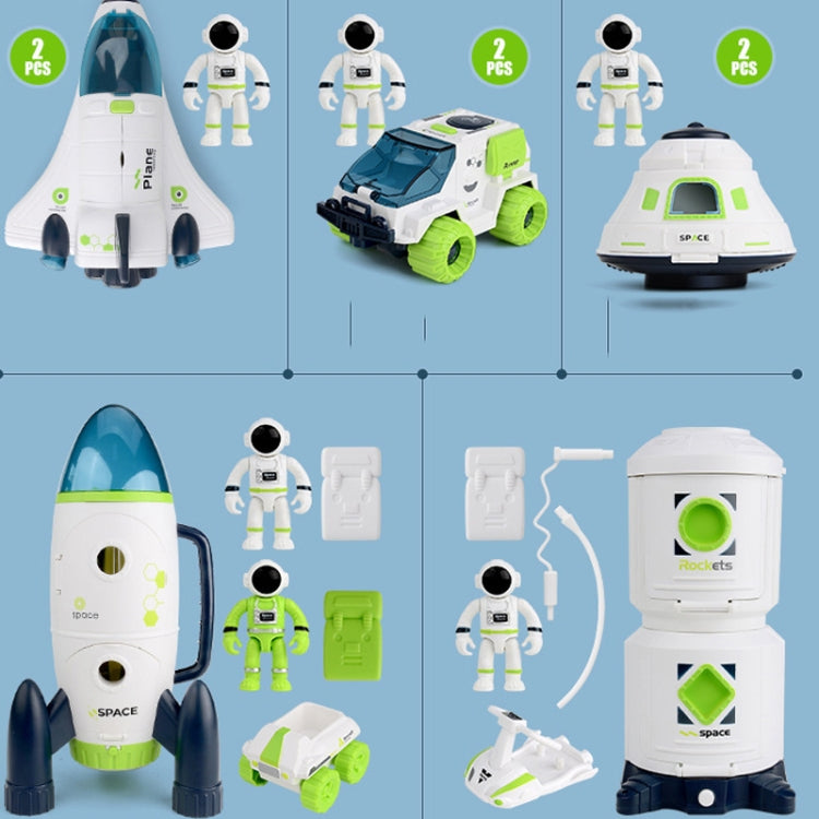 Simulation Sound And Light DIY Assembled Aviation Model Science And Education Toys, Colour: Space Station - Model Toys by buy2fix | Online Shopping UK | buy2fix