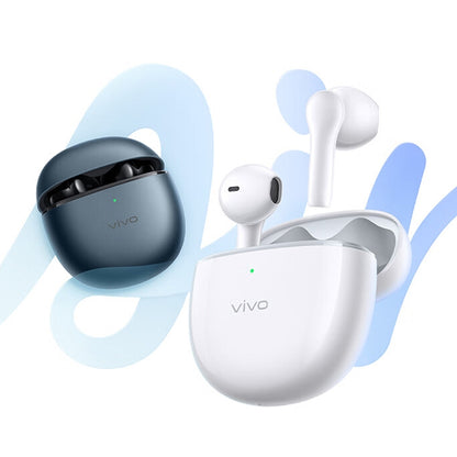 vivo TWS Air Pro Semi-In-Ear Active Noise Reduction Waterproof Wireless Bluetooth Earphones(Blue) - TWS Earphone by vivo | Online Shopping UK | buy2fix