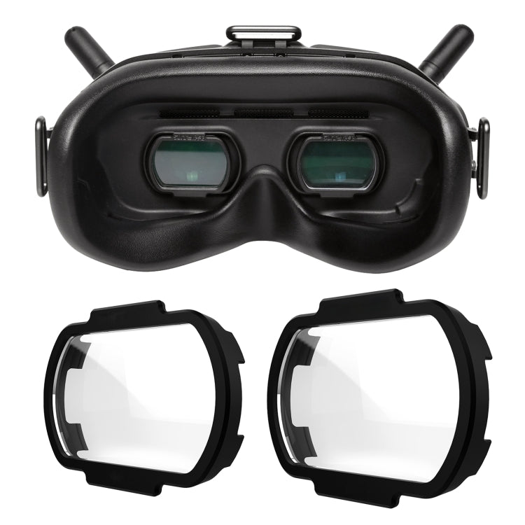 Sunnylife FV-Q9334 2 PCS Myopia Lens Nearsighted Corrective Aspherical Lens for DJI FPV Goggles V2, Colour: 200 Degree - DJI & GoPro Accessories by Sunnylife | Online Shopping UK | buy2fix