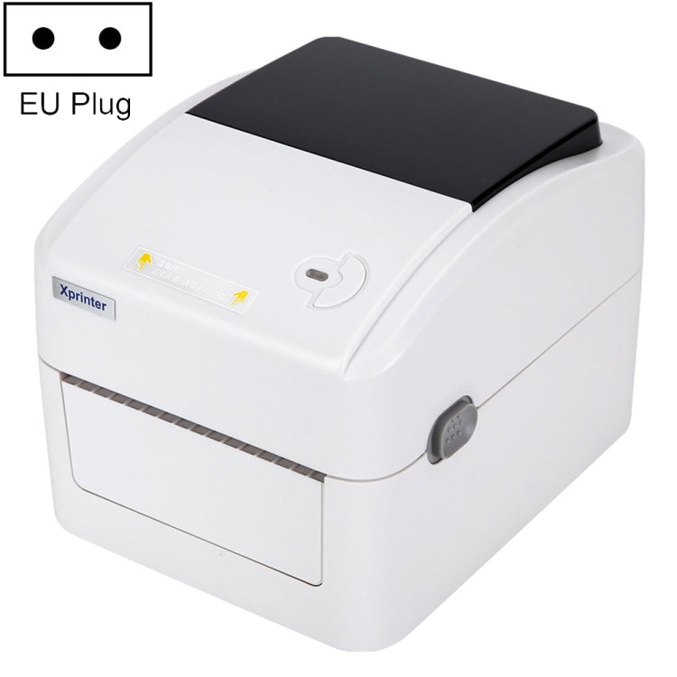 Xprinter XP-420B 108mm Express Order Printer Thermal Label Printer, Style:USB+LAN Port(EU Plug) - Printer by Xprinter | Online Shopping UK | buy2fix