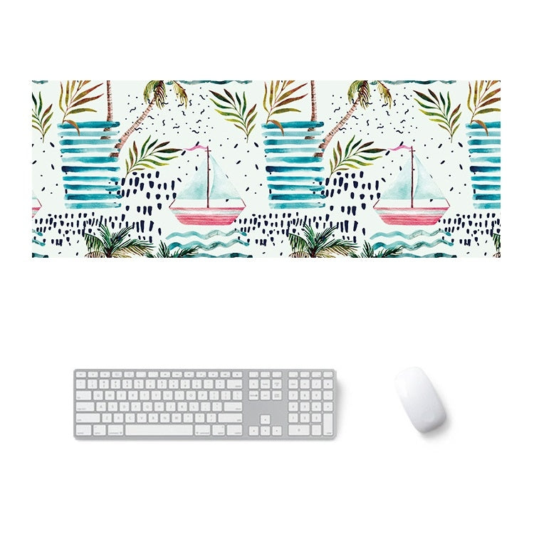 900x400x3mm Office Learning Rubber Mouse Pad Table Mat(14 Tropical Rainforest) - Mouse Pads by buy2fix | Online Shopping UK | buy2fix