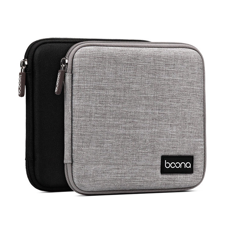 Baona BN-F021 Car Home DVD CD Storage Bag Game CD Storage Bag For PS4(Grey) - Bags by Baona | Online Shopping UK | buy2fix