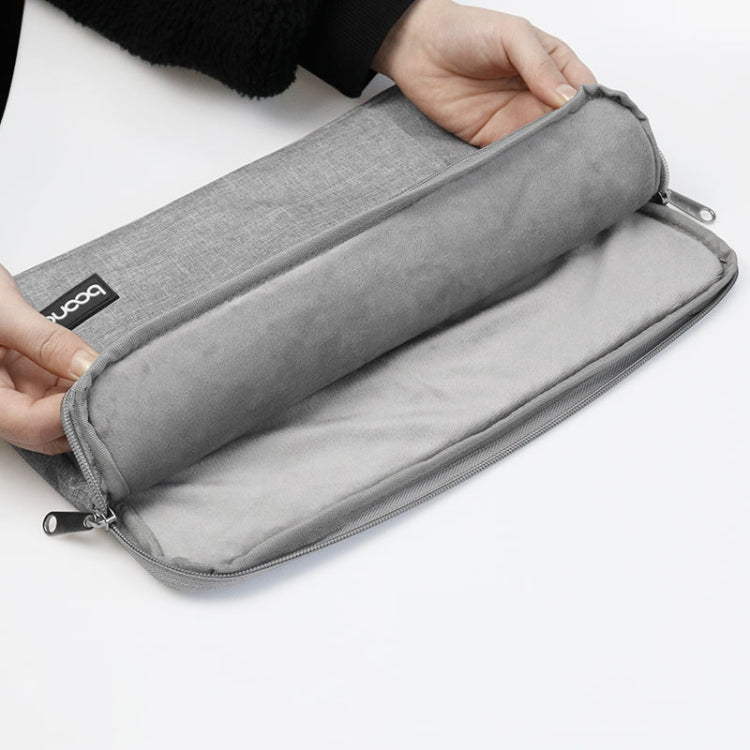 Baona Laptop Liner Bag Protective Cover, Size: 14 inch(Gray) - 14.1 inch by Baona | Online Shopping UK | buy2fix