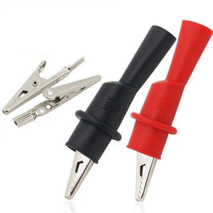 10 Pairs Multimeter Crocodile Clip Capacitor Clip Cover Pen Universal Accessories Connector Test Clip - Consumer Electronics by buy2fix | Online Shopping UK | buy2fix