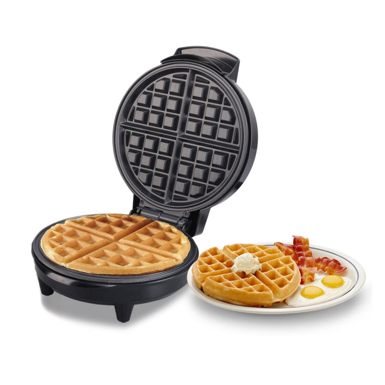 1000W Waffle Maker Breakfast Bread Maker Sandwich Maker Temperature Adjustable Electric Baking Pan(UK Plug) - Home & Garden by buy2fix | Online Shopping UK | buy2fix