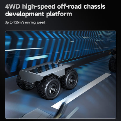 Waveshare WAVE ROVER Flexible Expandable 4WD Mobile Robot Chassis, Onboard ESP32 Module(US Plug) - Robotics Accessories by Waveshare | Online Shopping UK | buy2fix