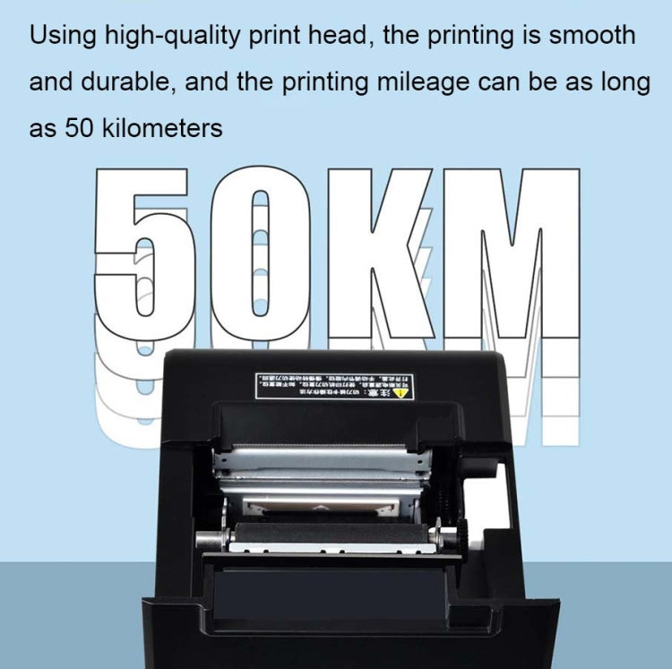 Xprinter XP-Q90EC 58mm Portable Express List Receipt Thermal Printer, Style:LAN Port(US Plug) - Consumer Electronics by Xprinter | Online Shopping UK | buy2fix