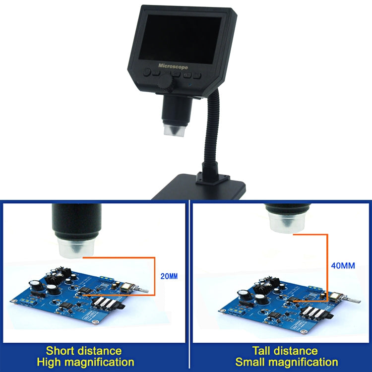 G600W Electronic Microscope HD Mobile Repair Microscope, US Plug - Digital Microscope by buy2fix | Online Shopping UK | buy2fix