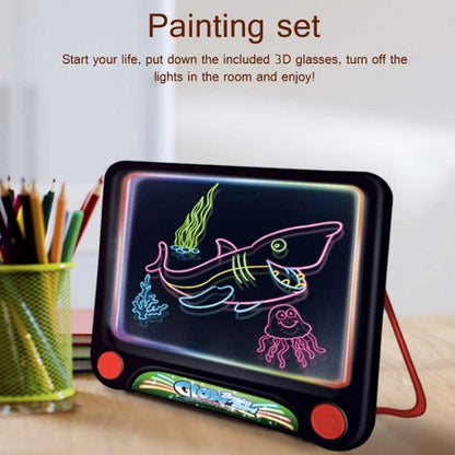 Multifunctional Luminous 3D Children Drawing Board, Without Watercolor Pen, Style: Luminous Ocean - Drawing Toys by buy2fix | Online Shopping UK | buy2fix