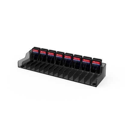 KJH NS-059 Game Card Box Storage Rack Can Store 16 Pieces For Switch(Black) - Holder by KJH | Online Shopping UK | buy2fix