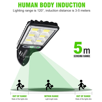Solar Street Light LED Human Body Induction Garden Light, Spec: 616B-72 COB - LED Light by buy2fix | Online Shopping UK | buy2fix