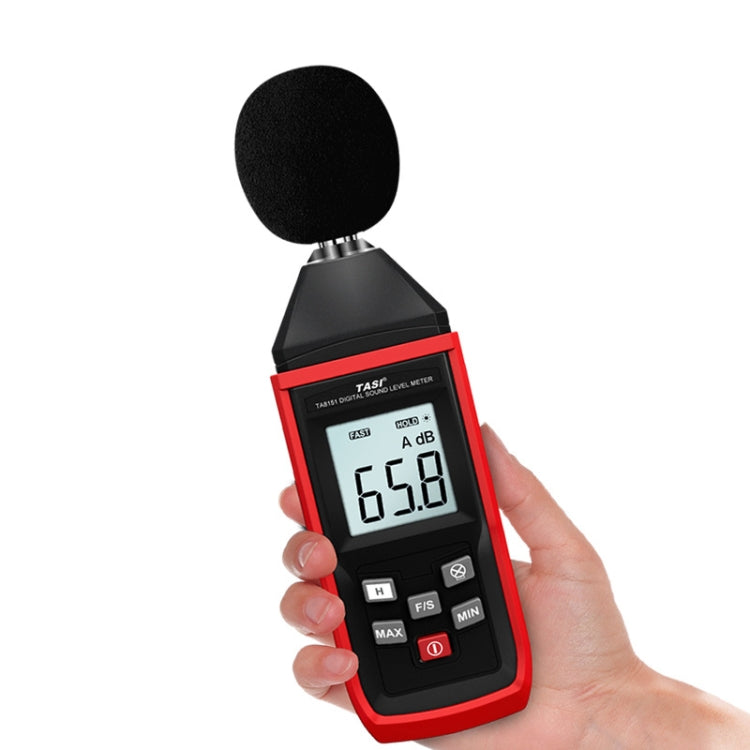 TASI TA8151 Noise Measurement Sound Decibel Meter - Light & Sound Meter by TASI | Online Shopping UK | buy2fix