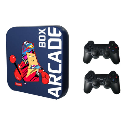 Arcade Box 64G Wireless Video Game Machine Box 4K HD Display For PS1/PSP/N64/DC, AU Plug - Pocket Console by buy2fix | Online Shopping UK | buy2fix