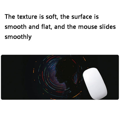 Hand-Painted Fantasy Pattern Mouse Pad, Size: 300 x 800 x 4mm Seaming(6 Stars and You) - Mouse Pads by buy2fix | Online Shopping UK | buy2fix