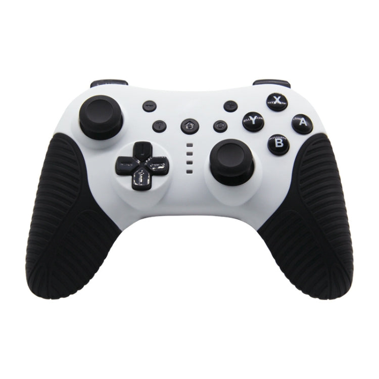 SW510 Wireless Bluetooth Controller With Vibration For Switch Pro(Black and White) - Gamepads by buy2fix | Online Shopping UK | buy2fix