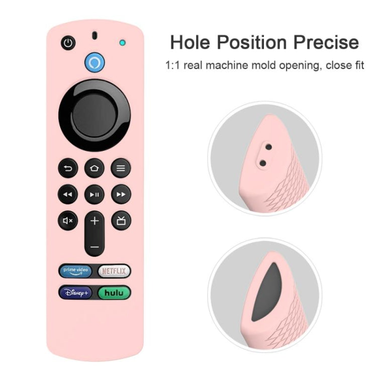 2 PCS Silicone Shell For Alexa Voice Remote 3rd Gen&TV Stick 3rd Gen(Pink) - Consumer Electronics by buy2fix | Online Shopping UK | buy2fix