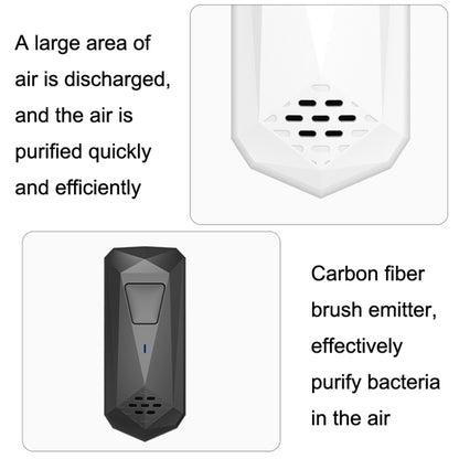 CT02 Negative Ion Air Purifier Pet Deodorant Removal Cleaner, Product specifications: EU Plug(White) - Home & Garden by buy2fix | Online Shopping UK | buy2fix