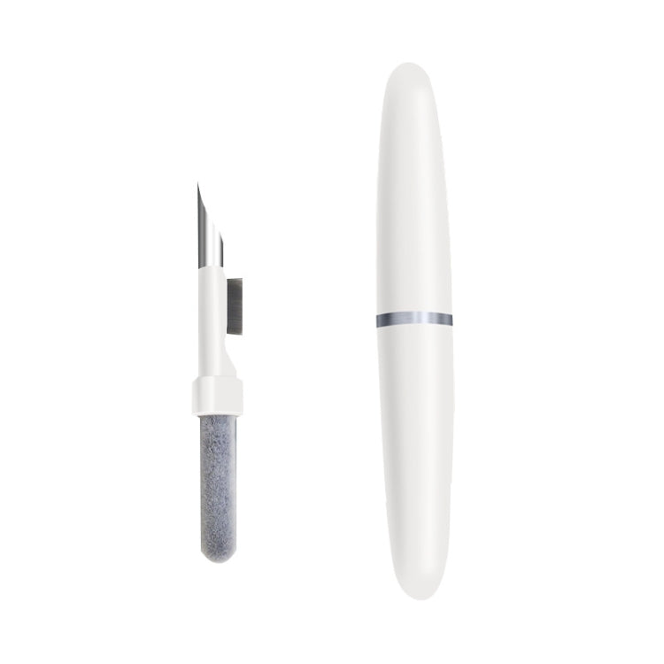 3 in 1 Bluetooth Earphone Mobile Phone Computer Cleaning Pen(White) - Apple Accessories by buy2fix | Online Shopping UK | buy2fix