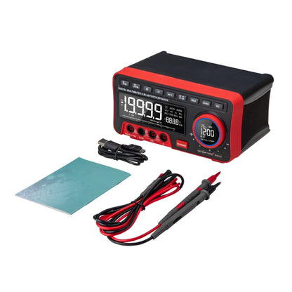 ANENG AN-888S Bluetooth Audio Display Voltage Current Multimeter, Standard No Battery(Black Red) - Digital Multimeter by ANENG | Online Shopping UK | buy2fix