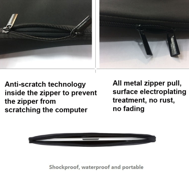 Without  Elastic Band Diving Material Laptop Sleeve Computer Case, Size: 12 Inches - 12.1 inch by buy2fix | Online Shopping UK | buy2fix