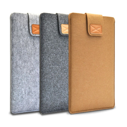 Vertical Felt Laptop Bag Tablet Sleeve Bag, Size: 13 Inch(Dark Gray) - 13.3 inch by buy2fix | Online Shopping UK | buy2fix