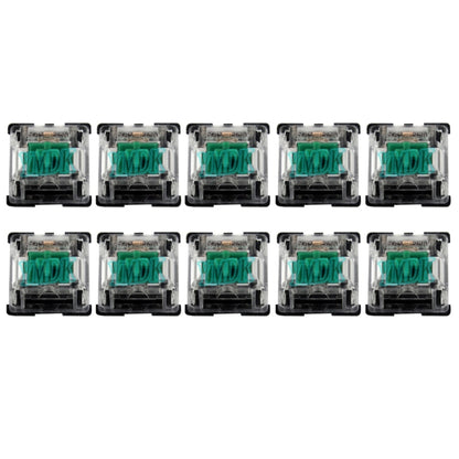 10 PCS Gateron G Shaft Black Bottom Transparent Shaft Cover Axis Switch, Style: G3 Foot (Green Shaft) - Other by Gateron | Online Shopping UK | buy2fix