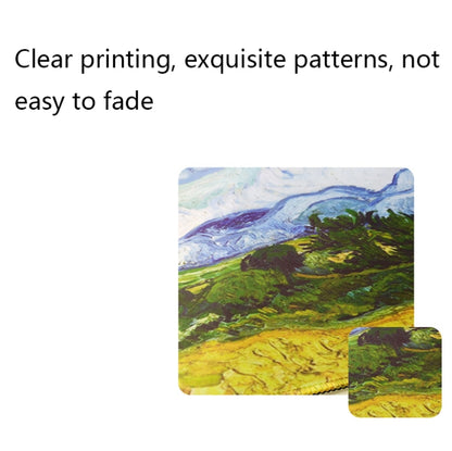 300x800x4mm Locked Am002 Large Oil Painting Desk Rubber Mouse Pad(Starry Night) - Mouse Pads by buy2fix | Online Shopping UK | buy2fix