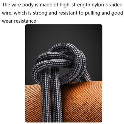 PD 100W Type-C to Type-C Fast Charging Nylon Braided Cable, Model: 0.3 m -  by buy2fix | Online Shopping UK | buy2fix