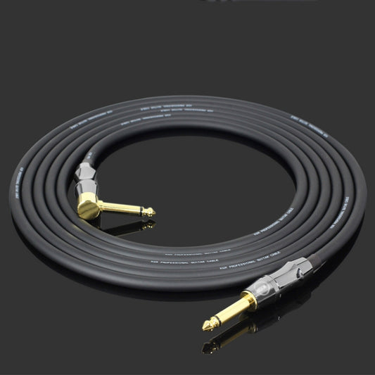 KGR Guitar Cable Keyboard Drum Audio Cable, Specification: 10m(Elbow Straight Jack) - Stringed Instruments by KGR | Online Shopping UK | buy2fix