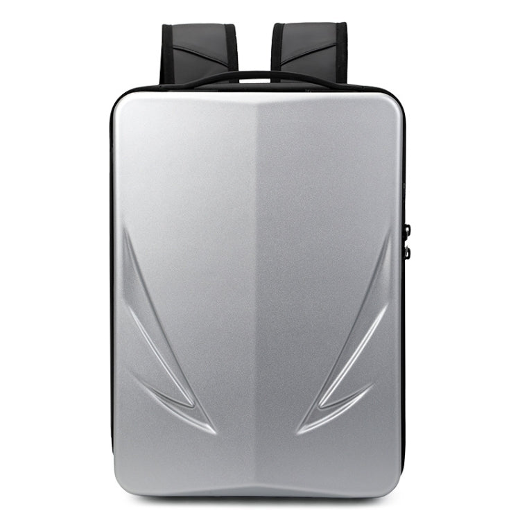 PC Hard Shell Computer Bag Gaming Backpack For Men, Color: Single-layer Silver - Backpack by buy2fix | Online Shopping UK | buy2fix