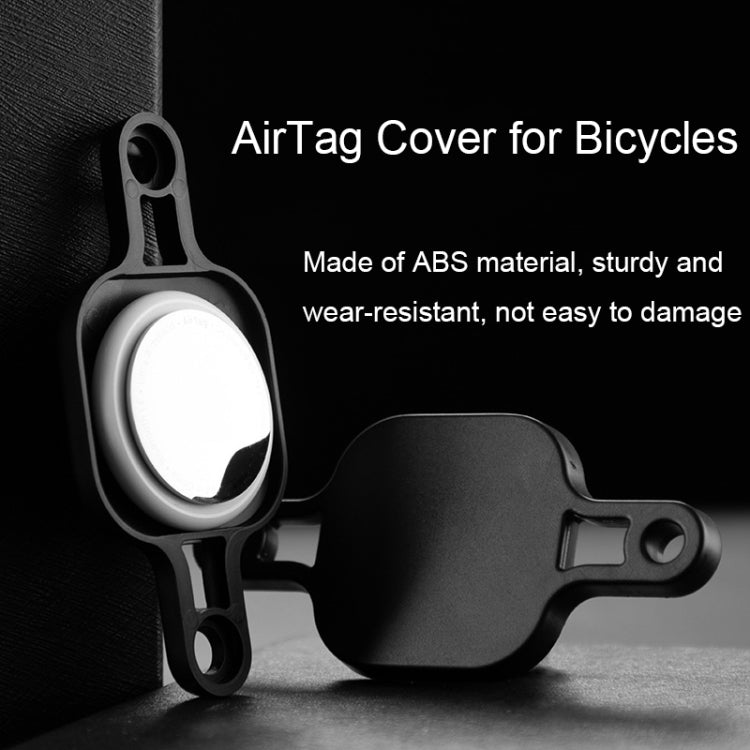 Bicycle Tracker Anti-Lost Cover for AirTag, Color: 4634 Black - Holders by buy2fix | Online Shopping UK | buy2fix