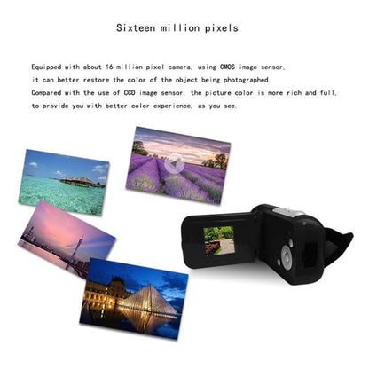 16 Million Pixel Digital Camera Photograph Video DV(Black) - Consumer Electronics by buy2fix | Online Shopping UK | buy2fix