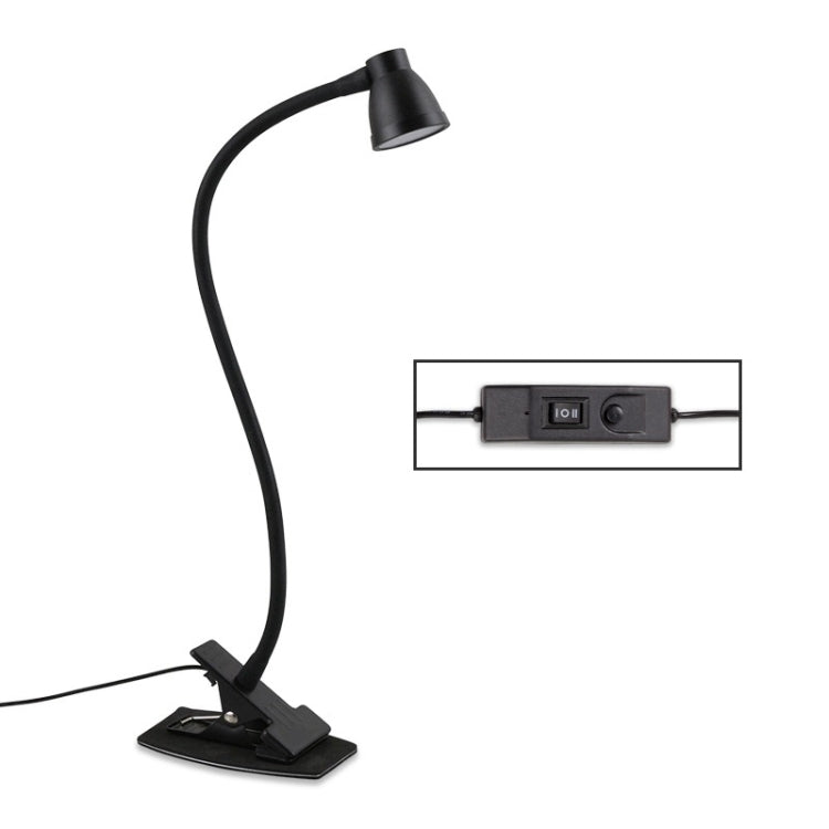 668A001 USB 360 Degree Bend Hose Desk Lamp, Spec: Black Two-speed Dimming -  by buy2fix | Online Shopping UK | buy2fix