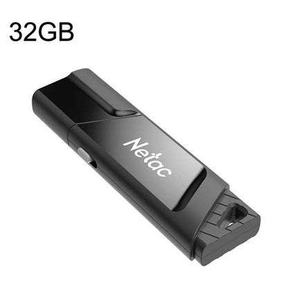 Netac U336 Protection With Lock Car High-Speed USB Flash Drives, Capacity: 32GB - USB Flash Drives by Netac | Online Shopping UK | buy2fix